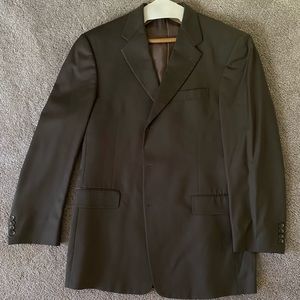 Hart Schaffner Marx Suit Coat Sport Jacket 44 -46 L Forrest/Army Green Classic